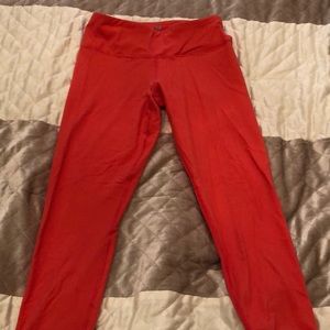 90 degree by reflex pink leggings size small